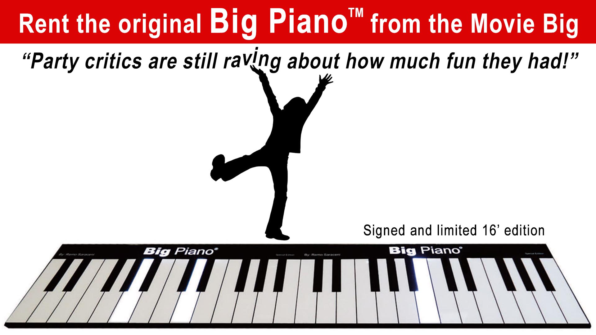 Big walk on piano